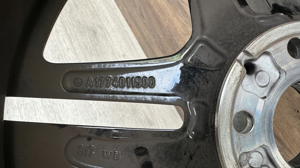 1x Alufelge 18 Zoll 7.5" 5x112 49ET A1774011500 Mercedes-Benz W177 Rim Wheel FEL7338365977ap
