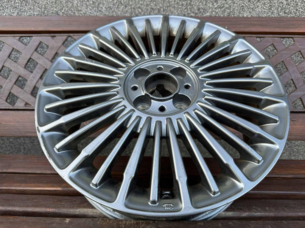1x Alufelge 16 Zoll 6.0" 4x98 41ET Glanz Graphit 50290266 Fiat 500 Rim Wheel FEL7105549109fn