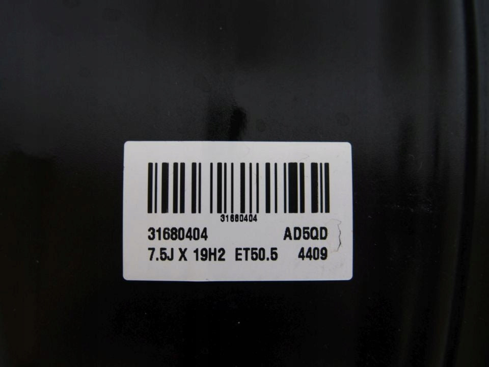 1x Alufelge 19 Zoll 8.0" 5x108 47ET 31680404 Volvo Xc40 Rim Wheel FEL4035311721nn