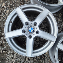 Load image into Gallery viewer, 1x Alufelge 16 Zoll 7.0" 5x120 40ET Glanz Silber BMW Rim Wheel FEL6247336544ub