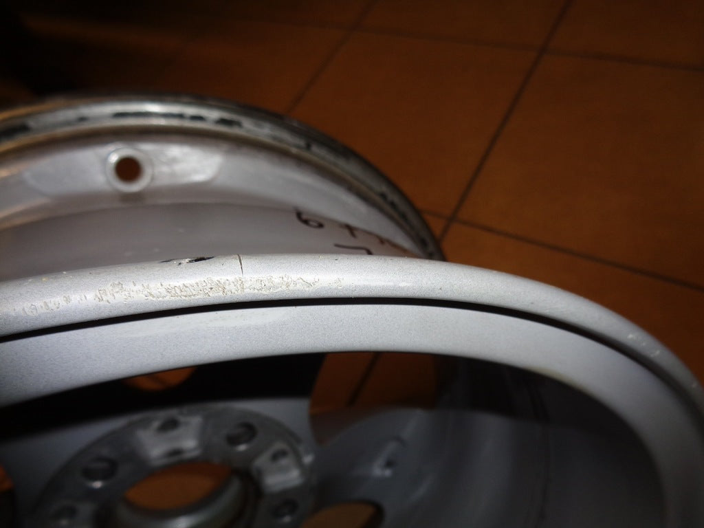 1x Alufelge 16 Zoll 7.0" 5x120 37ET Silber 6796237 BMW 3 F30 F31 4 F33 Rim Wheel FEL6541538504sa