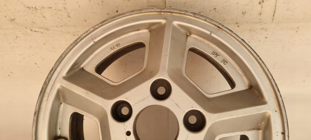 1x Alufelge 14 Zoll 6.0" 5x120 49ET Glanz Silber 90051665 Opel Ascona Rim Wheel