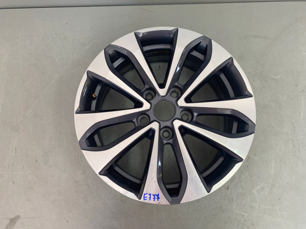 1x Alufelge 16 Zoll 6.5" 5x114.3 44ET Glanz Graphit 403005287 Mg Megane Iv FEL9608023216qh