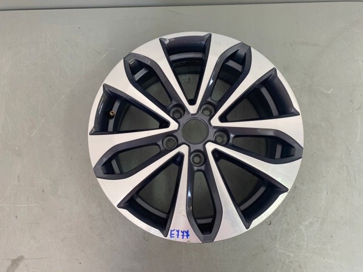1x Alufelge 16 Zoll 6.5" 5x114.3 44ET Glanz Graphit 403005287 Mg Megane Iv FEL9608023216qh