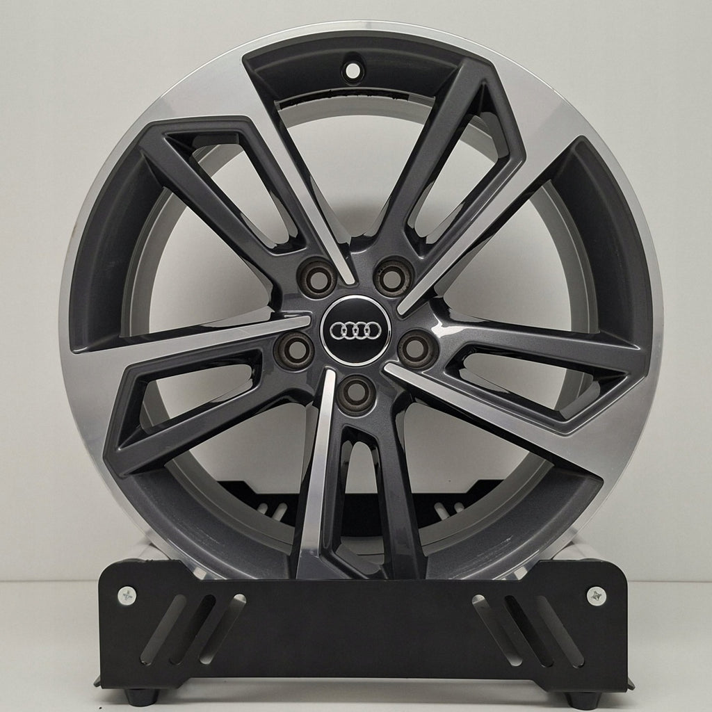 1x Alufelge 18 Zoll 8.0" 5x112 40ET Glanz Schwarz 8W0601025J Audi A4 Rim Wheel FEL1631654568pv