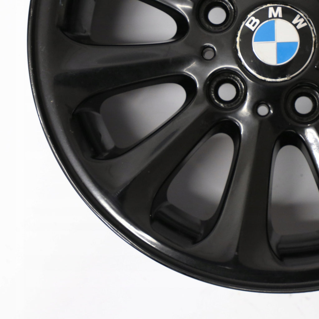 1x Alufelge 16 Zoll 6.5" 5x120 42ET Matt Silber 6775618 BMW 1 E81 E82 E87