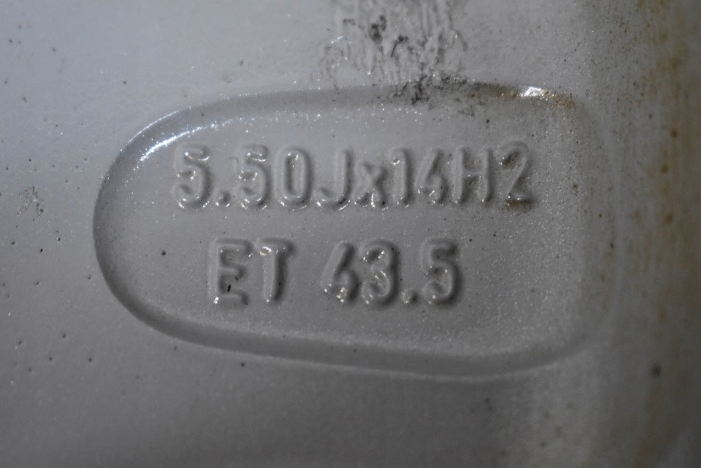 1x Alufelge 14 Zoll 5.5" 4x108 43,5ET XS4-BA, 1058645, XS4JBA1058645 Ford Fiesta FEL2799056903po