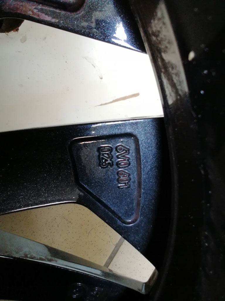 1x Alufelge 16 Zoll 7.0" 5x100 46ET Glanz Grau 6V0601025 Mg Fabia Iii Rim Wheel FEL5575004092mo