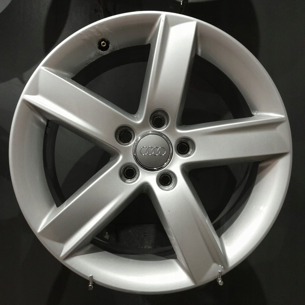 4x Alufelge 17 Zoll 7.0" 5x112 46ET Silber 8K0071497 Audi A4 B8 Rim Wheel FEL1010022511ul