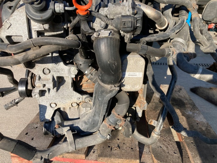 Motor Audi Seat Skoda VW I CFG 2.0 TDI 223TKm Diesel Engine Unkomplett MOT4266102974vo