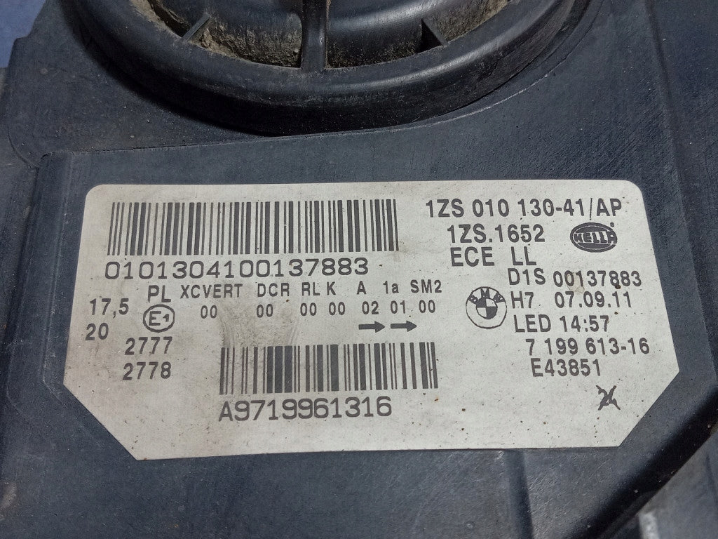 Frontscheinwerfer BMW 5 F07 7199613 Xenon Links Scheinwerfer Headlight SCH5406230936io