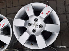 Load image into Gallery viewer, 4x Alufelge 16 Zoll 7.0" 4x108 29ET Glanz Silber 9685783880 Peugeot 5008 FEL2864005192vd
