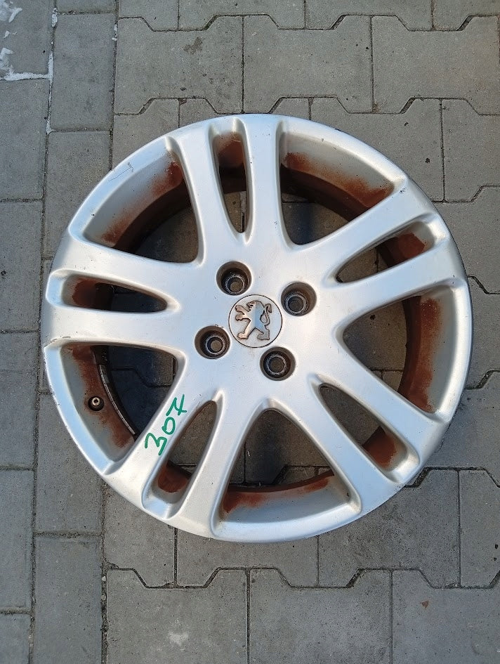 1x Alufelge 17 Zoll 6.5" 4x108 Peugeot 307 Rim Wheel FEL7268603969tt