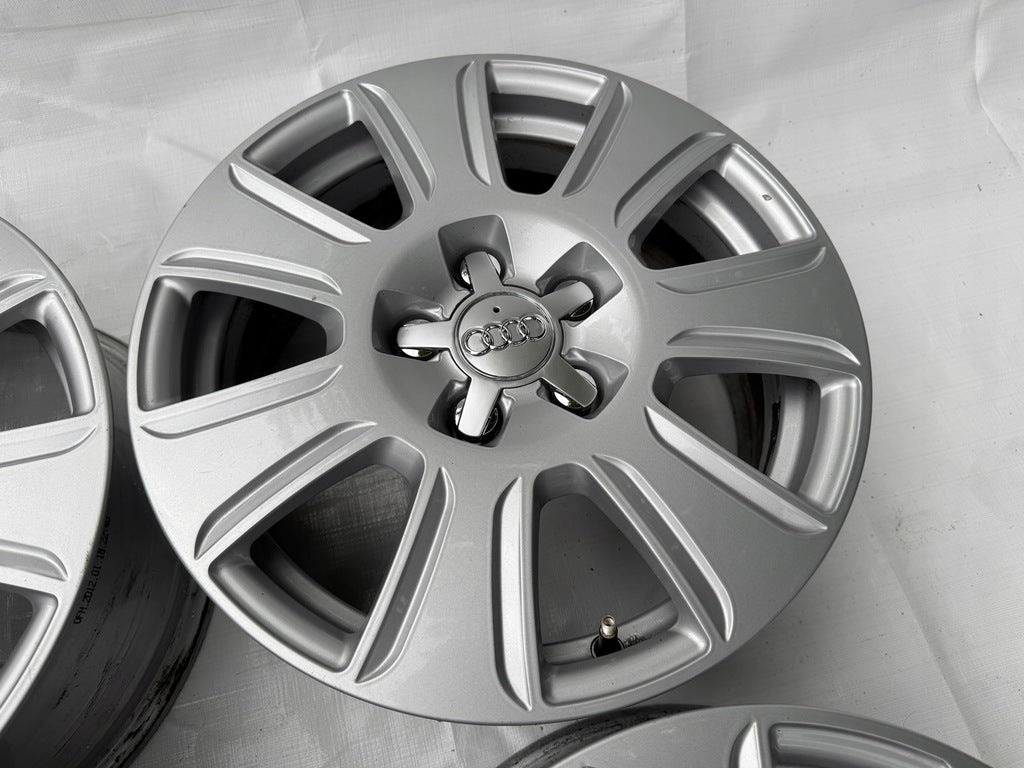 4x Alufelge 16 Zoll 6.5" 5x112 33ET Glanz Silber 8U0601025 Audi Rim Wheel FEL9291472625rs