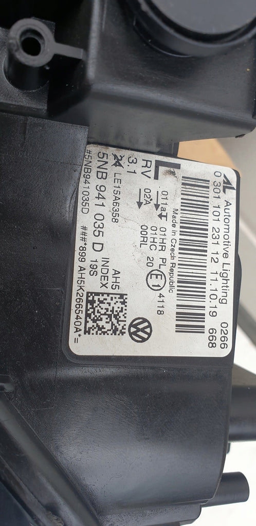 Frontscheinwerfer VW Tiguan 5NB941035D Full LED Links Scheinwerfer Headlight SCH5577646471wd
