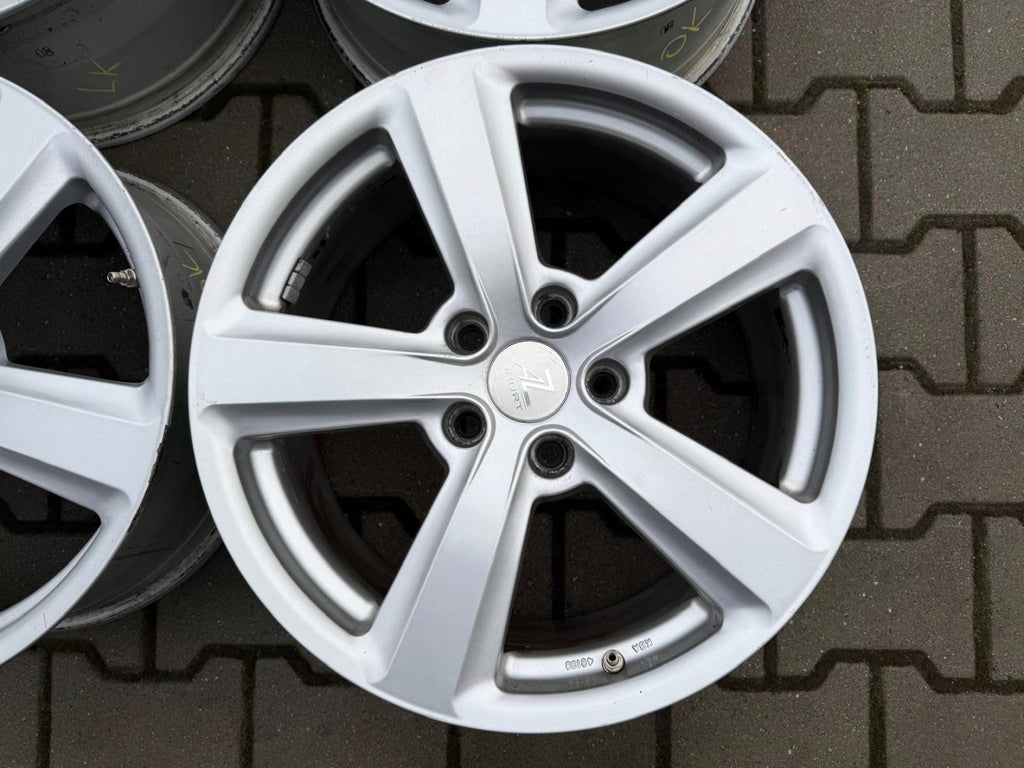 4x Alufelge 17 Zoll 7.5" 5x112 48ET Glanz Silber Audi A4 A3 Rim Wheel FEL2690395664mg