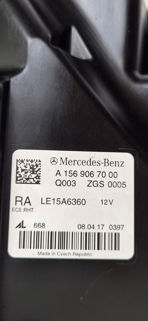 Frontscheinwerfer Mercedes-Benz X156 A1569067000 Rechts Scheinwerfer Headlight SCH4805930918on