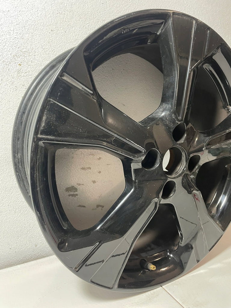 1x Alufelge 17 Zoll 6.5" 4x100 50ET Glanz Schwarz 40300-5FA5 Nissan Micra I K14 FEL6966353834fo