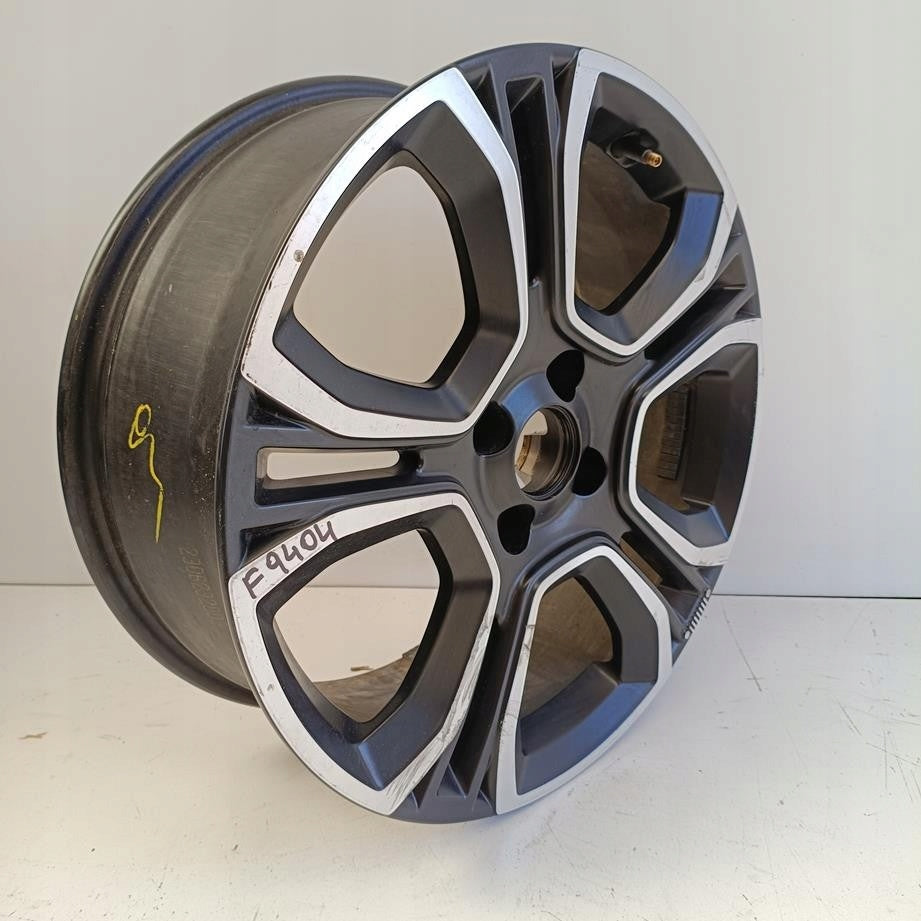 1x Alufelge 18 Zoll 7.0" 4x108 35ET Glanz Schwarz 52197384 Jeep Rim Wheel FEL8848984907uu
