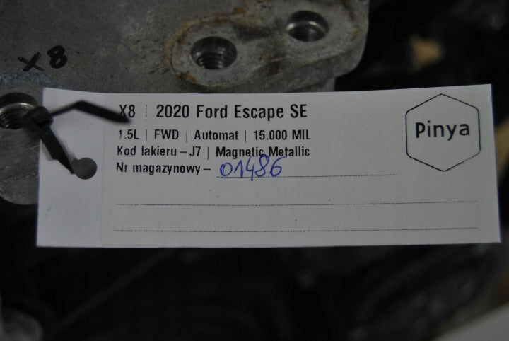 Motor Ford Fiesta II Fbd LX6G-6007-TA 1.5 97PS 71kW 24TKm 2020 Benzin Komplett MOT4160786731th