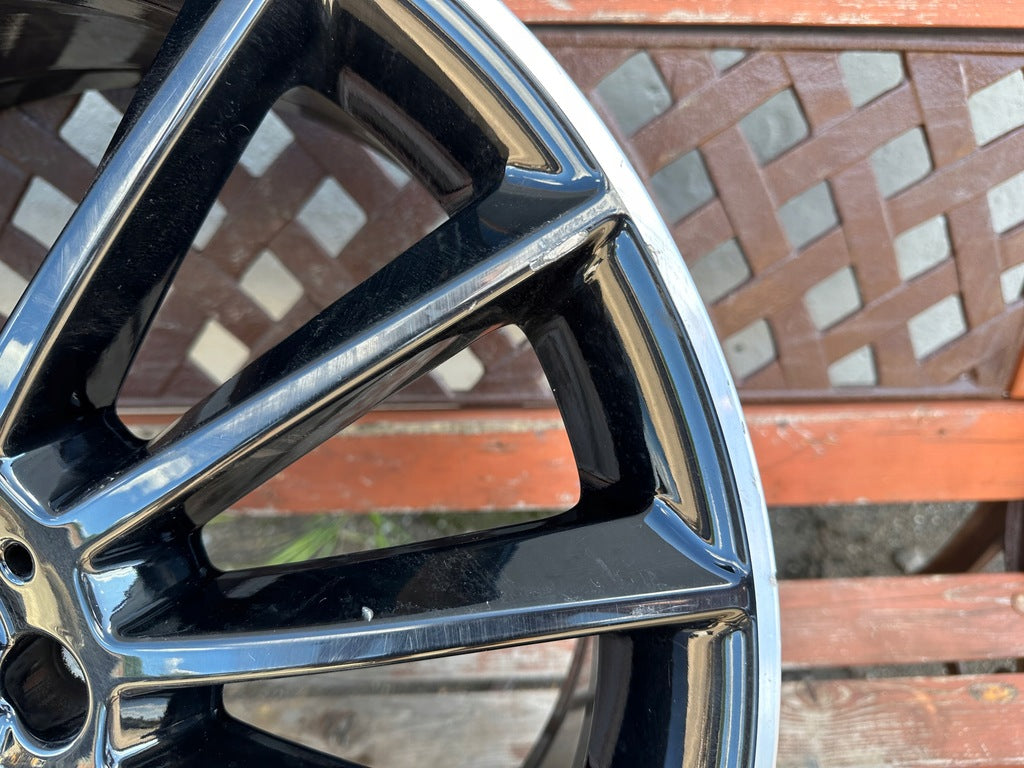 1x Alufelge 19 Zoll 7.5" 5x112 49ET Glanz Schwarz A1774011600 Mercedes-Benz W177 FEL9722013805lr