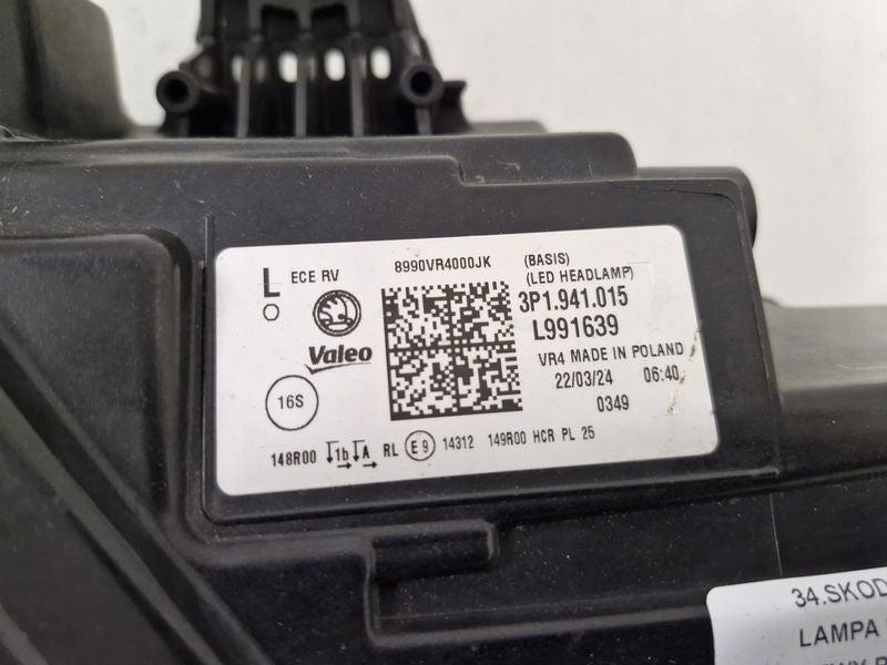 Frontscheinwerfer Skoda Superb 3P1941015 LED Ein Stück (Rechts oder Links) SCH1324208850fe