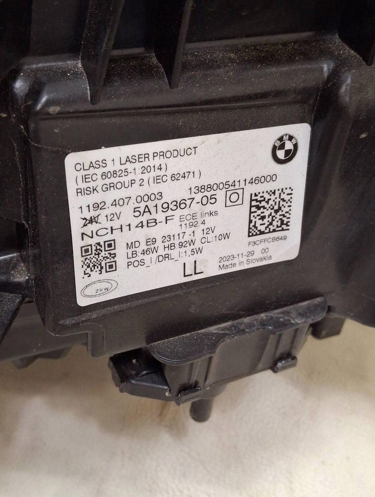 Frontscheinwerfer BMW 4 G22 G26 5A19367-05 Laser Links Scheinwerfer Headlight SCH5374369704si
