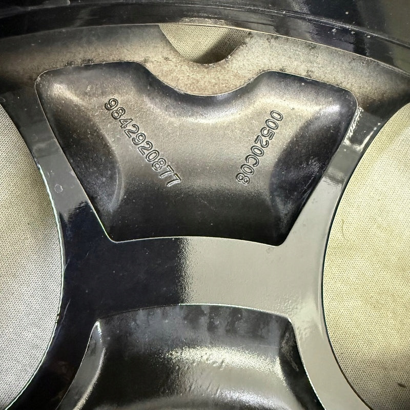 1x Alufelge 18 Zoll 7.5" 5x108 49ET Glanz Schwarz 9842920877 Citroën I Rim Wheel FEL2471538294ma