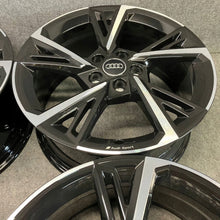 Load image into Gallery viewer, 4x Alufelge 18 Zoll 8.0" 5x112 46ET Matt Schwarz 8Y0601025G Audi A3 Rim Wheel FEL5975280275ss