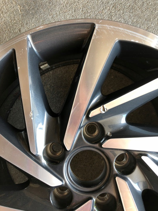 1x Alufelge 16 Zoll 6.5" 5x112 46ET VW Rim Wheel FEL9702712874mh