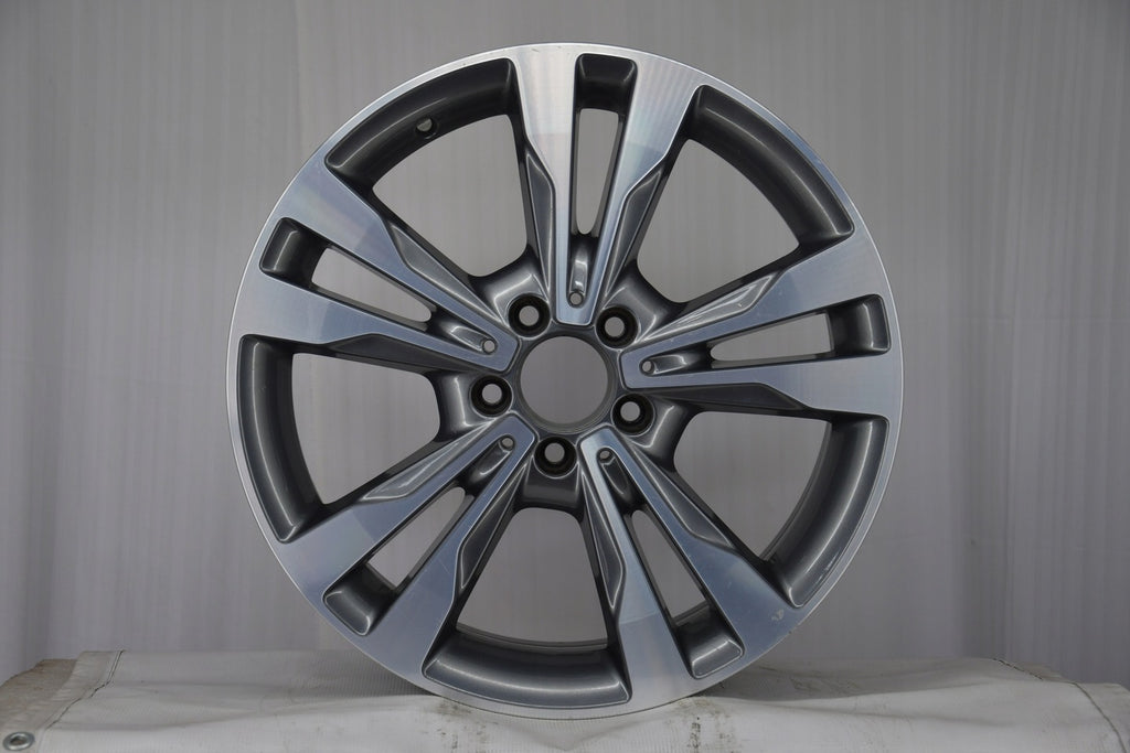 1x Alufelge 18 Zoll 7.5" 5x112 44ET A2054012802 Mercedes-Benz Rim Wheel