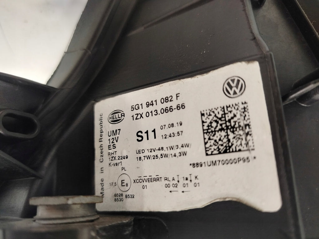 Frontscheinwerfer VW Golf VII 5G1941082F Full LED Rechts Scheinwerfer Headlight SCH5868988180fb