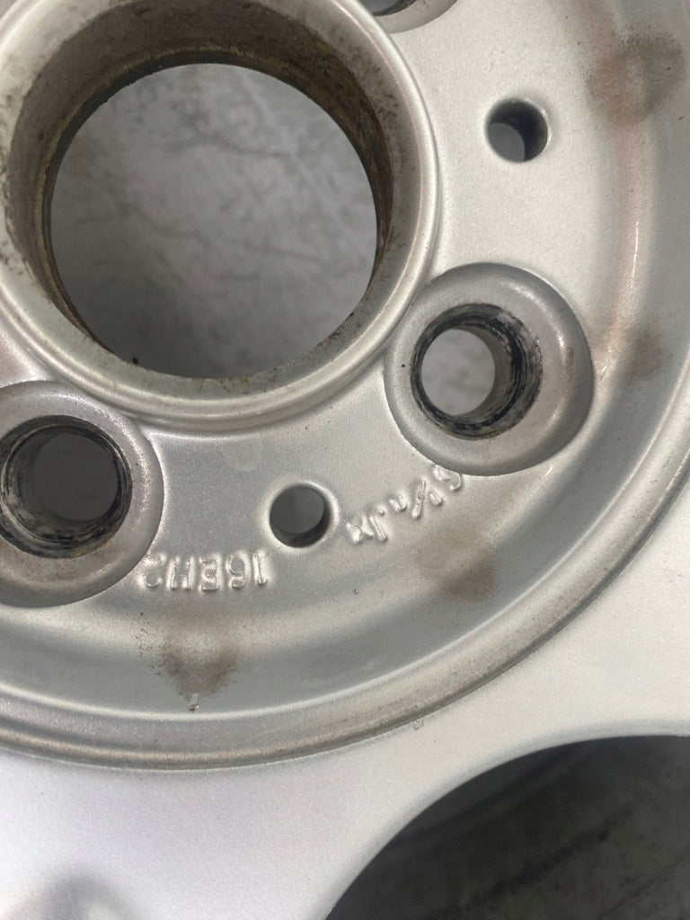 1x Alufelge 16 Zoll 6.5" 4x100 48ET Glanz Silber Mini R50 Rim Wheel FEL6147550084rn