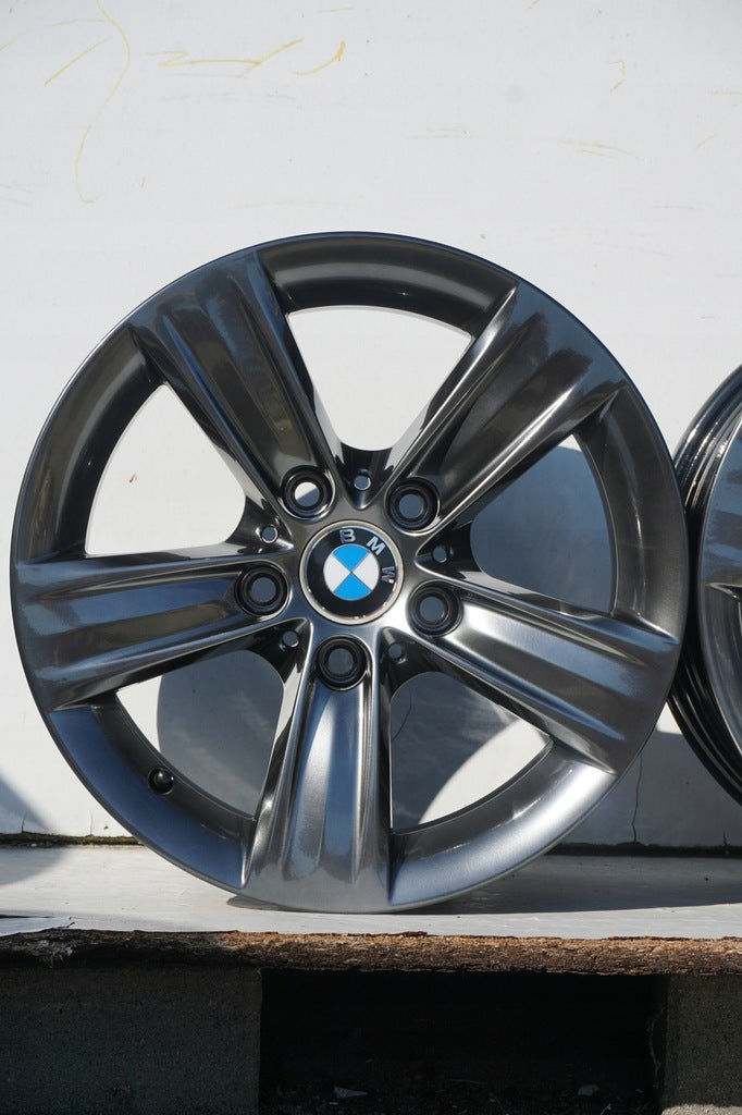4x Alufelge 16 Zoll 7.5" 5x120 37ET Glanz Silber 6796237 BMW Rim Wheel FEL5674688010jf
