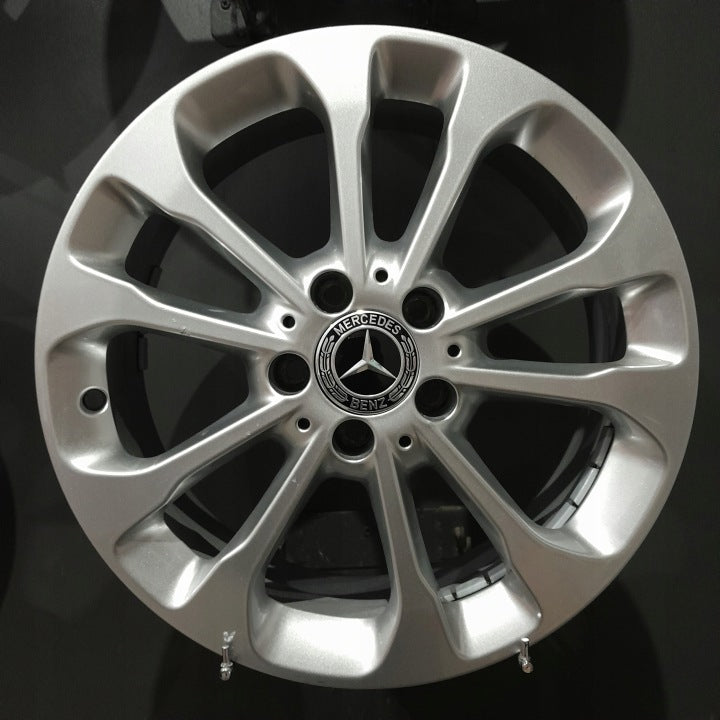 4x Alufelge 17 Zoll 6.5" 5x112 38ET Glanz Silber A1564011700 Mercedes-Benz X156 FEL4541896400fh