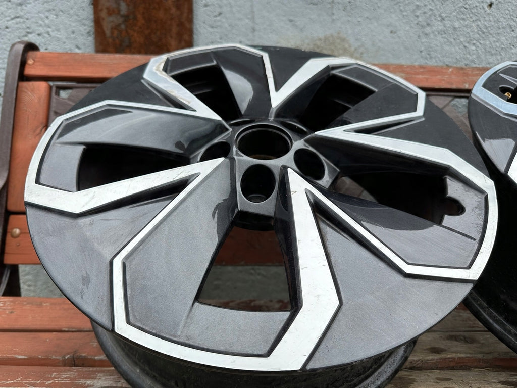 1x Alufelge 16 Zoll 6.0" 5x100 38ET Glanz Graphit 658601025 Mg Scala Kamiq