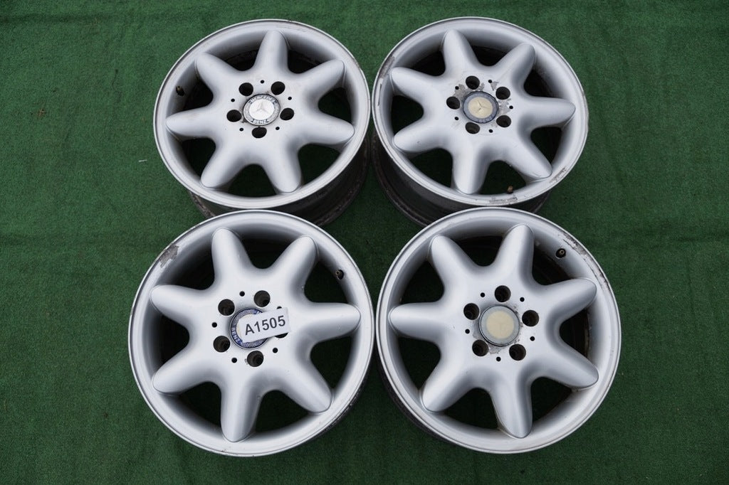 4x Alufelge 16 Zoll 7.0" 5x112 37ET 2034010302 Mercedes-Benz W203 Rim Wheel FEL3447004357ly