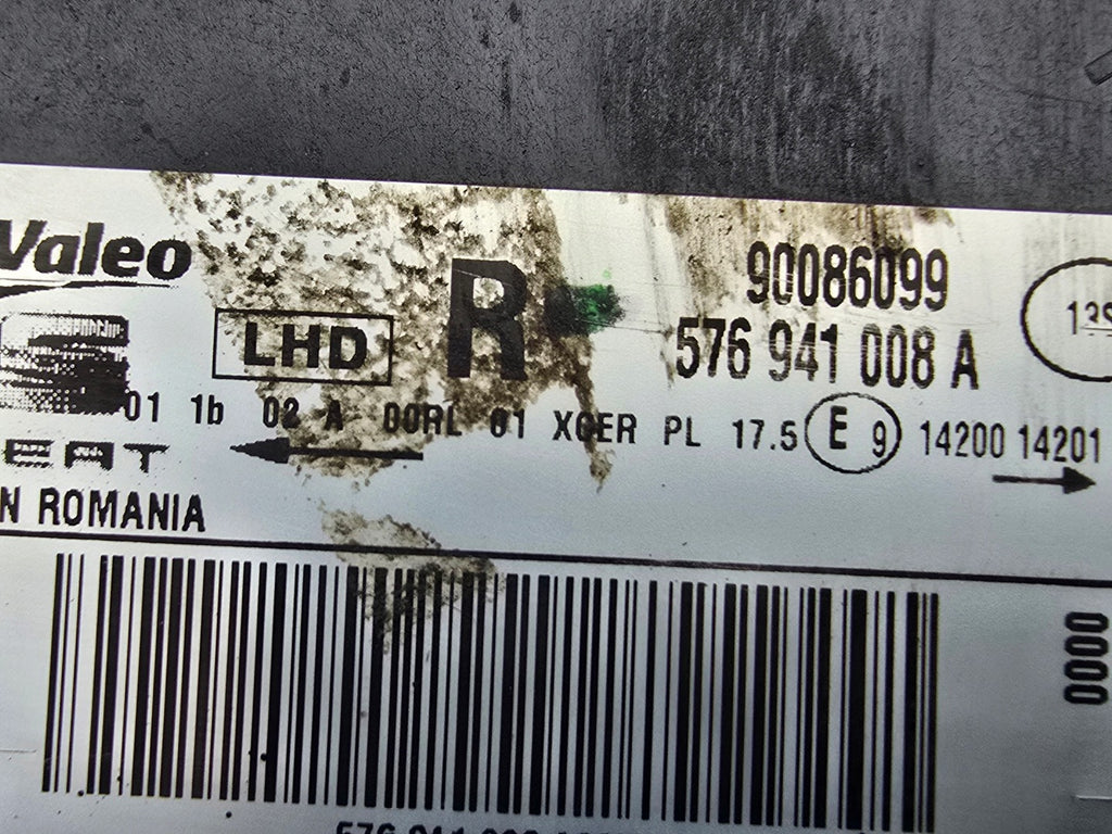 Frontscheinwerfer Seat Ateca 576941008A Full LED Rechts Scheinwerfer Headlight