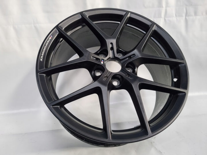 1x Alufelge 18 Zoll 8.0" 5x112 54ET Matt Schwarz 8092354 BMW F40 Rim Wheel FEL7777186979in