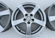 Laden Sie das Bild in den Galerie-Viewer, 4x Alufelge 15 Zoll 6.0" 5x112 48ET Glanz Silber 47672 Audi I Rim Wheel FEL8101646246ta