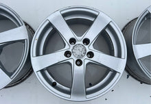 Load image into Gallery viewer, 4x Alufelge 15 Zoll 6.0" 5x112 48ET Glanz Silber 47672 Audi I Rim Wheel FEL8101646246ta
