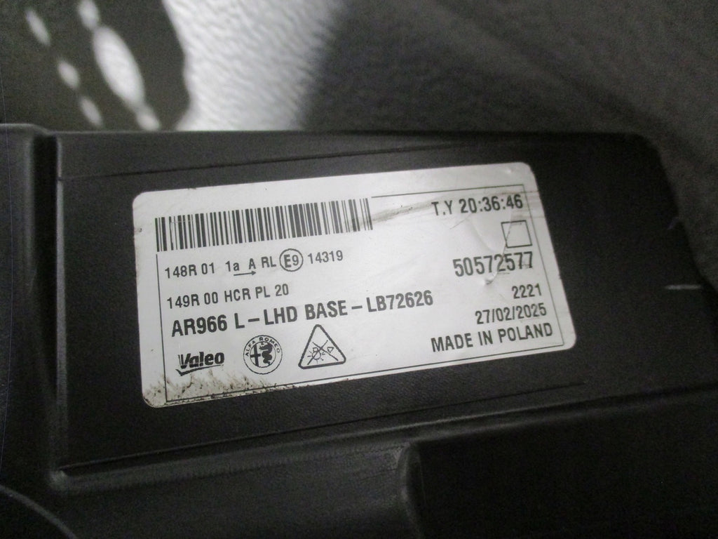 Frontscheinwerfer Alfa Romeo 50572577 Full LED Links Scheinwerfer Headlight