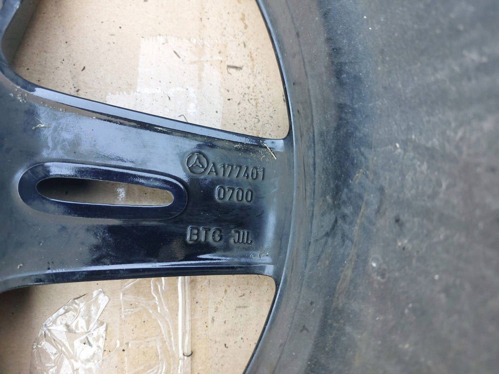 1x Alufelge 18 Zoll 7.5" 5x112 49ET Glanz Schwarz A1774010700 Mercedes-Benz FEL7040569277nw