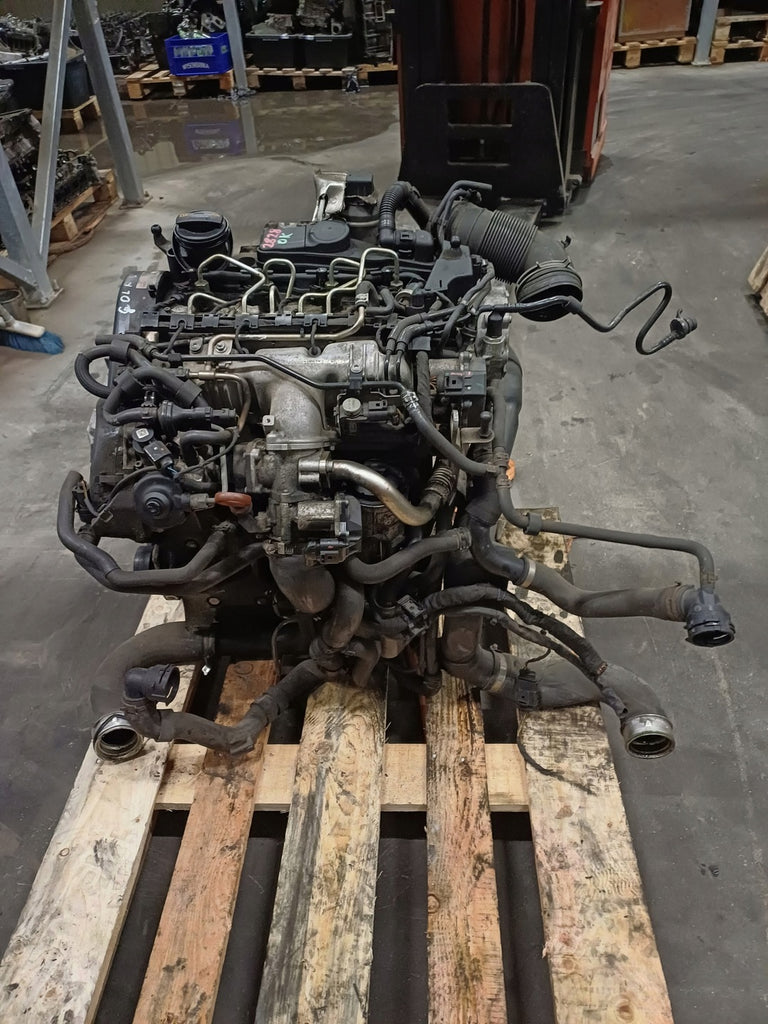 Motor VW Passat CBD 2.0 TDI 110PS 81kW 146TKm 2009 Diesel Engine Komplett