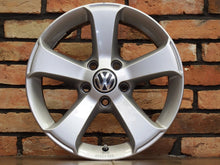 Load image into Gallery viewer, 4x Alufelge 16 Zoll 6.5" 5x112 33ET Glanz Grau VW Sharan Rim Wheel FEL2784694186am
