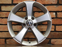 Load image into Gallery viewer, 4x Alufelge 16 Zoll 6.5" 5x112 33ET Glanz Grau VW Sharan Rim Wheel FEL2784694186am