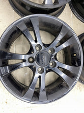 Laden Sie das Bild in den Galerie-Viewer, 4x Alufelge 15 Zoll 6.0" 5x112 42ET Schwarz 48506 BMW F20 Rim Wheel FEL6550735183xz