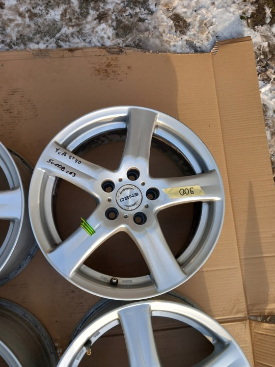 4x Alufelge 16 Zoll 7.0" 5x108 40ET Silber Ford Mondeo I V40 V50 Rim Wheel FEL5739494031cr