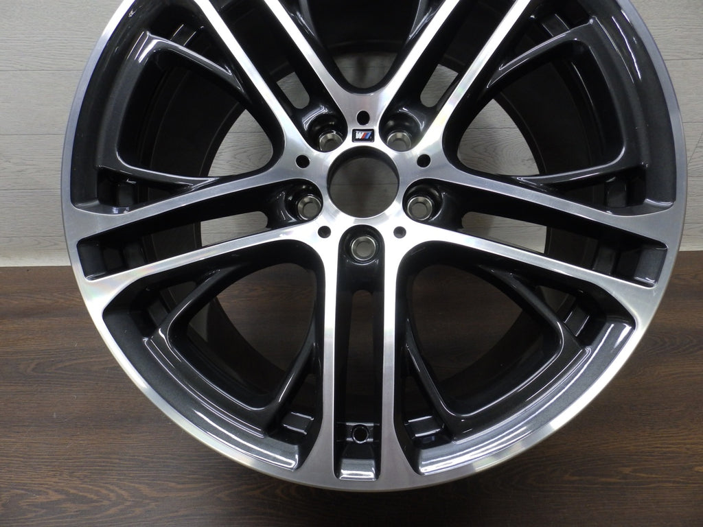 1x Alufelge 20 Zoll 10.0" 5x120 51ET Glanz Grau 6787583 BMW F26 F25 Rim Wheel FEL2491808731gi