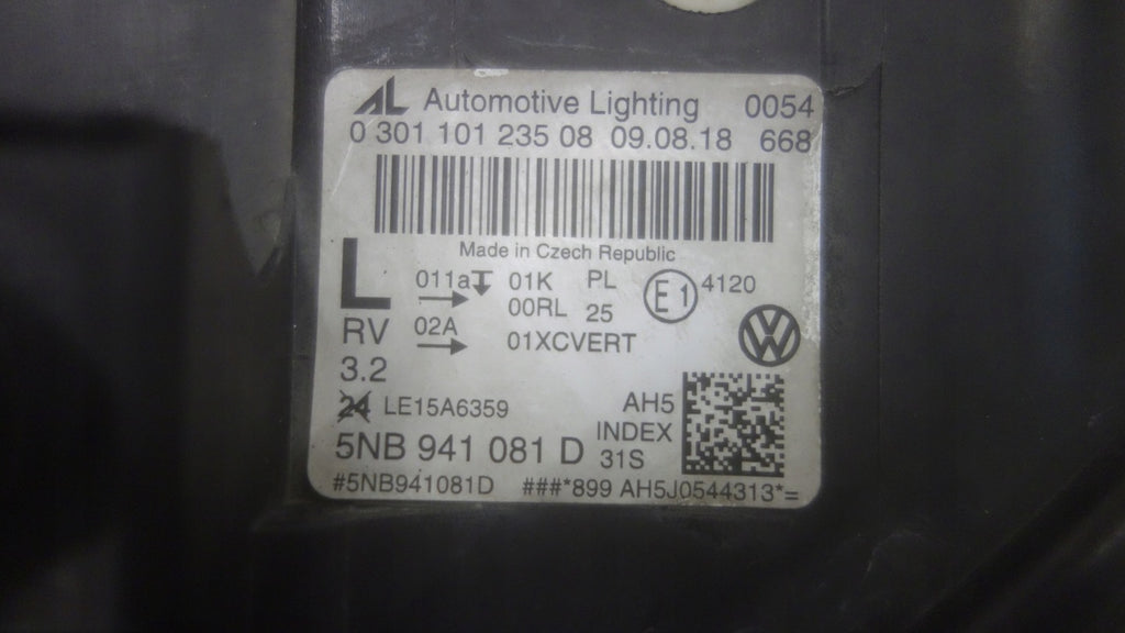 Frontscheinwerfer VW Tiguan 5NB941081D Links Scheinwerfer Headlight SCH5423241297ec